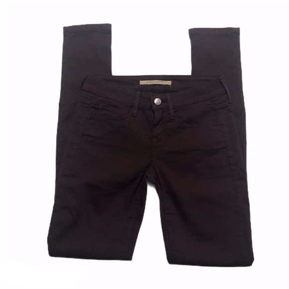 Vince Dark Raisin Zip Leg Skinny Jeans 0574 - Picture 5 of 11